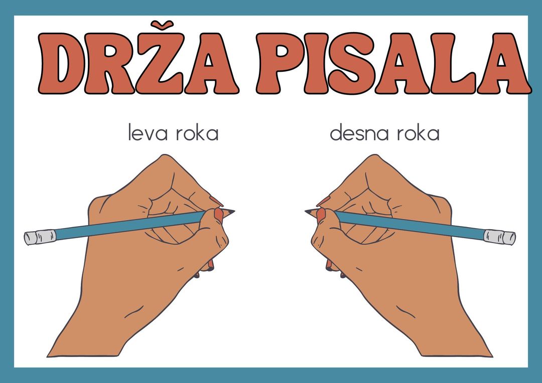 Pravilen prijem pisala - Specialni pedagog / Specialna pedagoginja